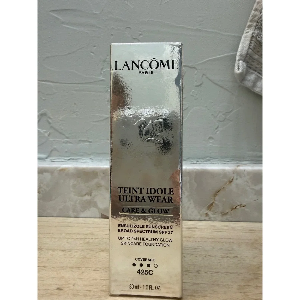 Lancome Teint Idole Ultra Wear Care & Glow Foundation SPF‎ 27 425C 1oz NEW